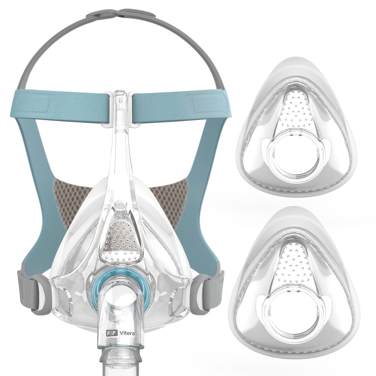 Fisher and Paykel Vitera Full / BiPAP Mask with Headgear FitPack (S, M, - CPAP Store Los