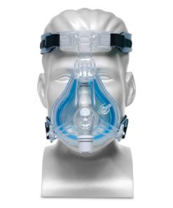 Philips Respironics ComfortGel Blue Full Face CPAP Mask with Headgear front