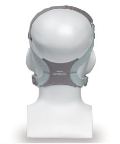 Respironics TrueBlue Nasal CPAP Mask and Headgear back