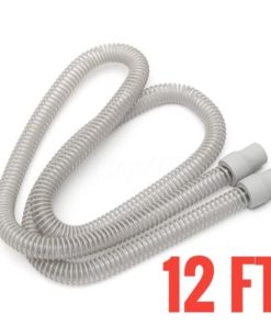 Replacement-12-Foot-Long-Ultra-Light-15mm-SlimLine-Hose-Tubing-For-CPAP-BiPAP-Machine