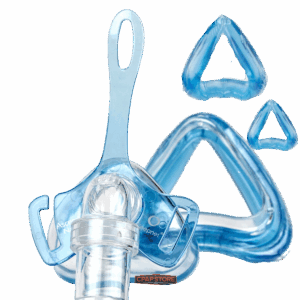 Sleepnet Ascend Blue AirGel Vented Nasal CPAP / BiPAP Mask with Headgear- FitPack